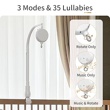 ドローイング『Baby Mobile』 Baby Mobile for Crib : Amazon.ca: Baby